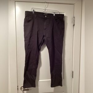 NWT Michael Kors Size 38W 30L Slim-Mid Rise Jeans Black
